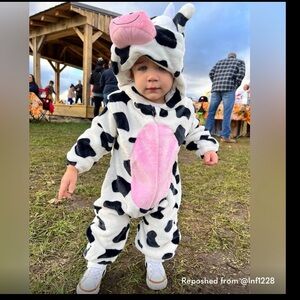 Cute and Cozy Toddler Cow Costume 18-24 months